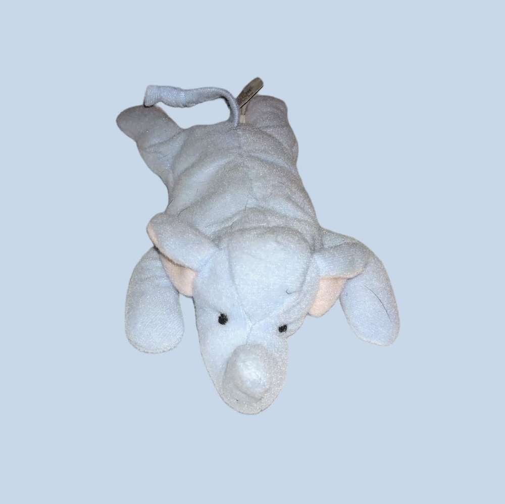 Tys Beanie Boos Mini Peanut the light blue Elephant 1999